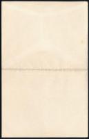 Sir Arthur Conan Doyle (1859-1930) skót író, Sherlock Holmes szülőatyja autográf köszönő levele. Pro...