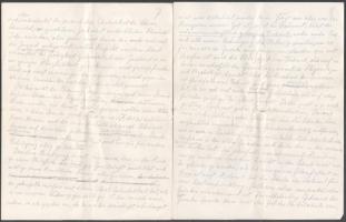 1909 Wilhelm Friedrich Ostwald (1853-1932) Nobel díjas német kémikus, a fizikai kémia úttörője autog...