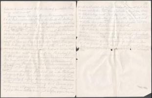 1909 Wilhelm Friedrich Ostwald (1853-1932) Nobel díjas német kémikus, a fizikai kémia úttörője autog...