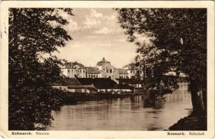 Késmárk, Kezmarok; vasútállomás / Bahnhof / Stanica / railway station (EK)