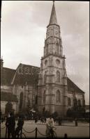 Kb. 50 db fotónegatív (tájak, életképek, stb.), tasakokban, 5×6 és 6×9 cm