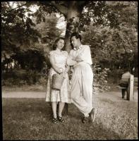 Kb. 50 db fotónegatív (tájak, életképek, stb.), tasakokban, 5×6 és 6×9 cm