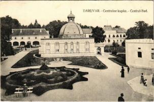 1912 Daruvár, Daruvar; Centralne kupke / Central-Bad / központi fürdő. Josip Epstein kiadása / spa, baths (EK)
