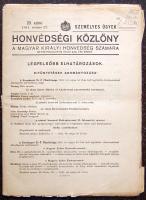 1941 Honvédségi közlöny