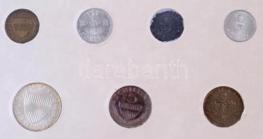 Ausztria 1973. 2gr-10Sch (7xklf) csomagolt forgalmi sor T:1
Austria 1973. 2 Groschen - 10 Schilling...