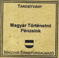 I.Lajos 1342-1382. Denár Ag ÉH 432 T:3- tanúsítvánnyal