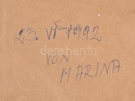 Goblein ovális, díszes, enyhén sérült fa keretben, belső: 26x20 cm