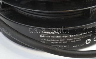 Használt, GARDENLINE rovar- és szúnyog riasztó műanyag házas lámpa 9W