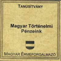 1574KB Dénár Ag Miksa ÉH 766a T:3 tanúsítvánnyal!