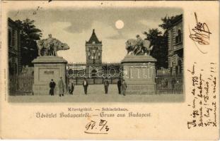 1899 Budapest IX. Közvágóhíd. Rigler Részv. Társ. litho