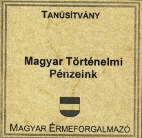 Károly Róbert 1307-1342. Dénár Ag ÉH 393 T:3- tanúsítvánnyal!