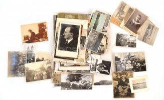 cca 1900-1980 Kis fotó tétel, utazás, életképek, utcaképek, kb. 50 db, vegyes méretben