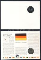 Kis érmés boríték tétel: NDK 1987. 5M "Berlin-Alexanderplatz" + 5M Berlin-Rathaus" T:...