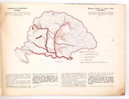 1920 Magyarország gazdasági térképekben. La Hongrie Économique en Cartes.  Kiadja Rubinek Gyula. Sze...