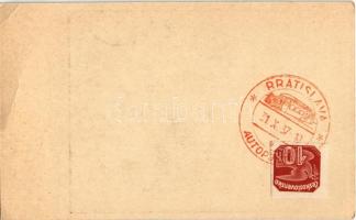 1937 Pozsony, Pressburg, Bratislava; Zemedelské Muzeum, Celostátna Vystava Postovych Známok / Mezőga...