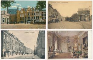 77 db RÉGI képeslap vegyes minőségben: főleg külföldi városok / 77 pre-1945 postcards in mixed quali...