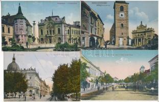 75 db RÉGI képeslap vegyes minőségben: főleg délvidéki (vajdasági, horvát, szlovén) / 75 pre-1945 postcards in mixed quality: mostly Serbian, Croatian, Slovenian