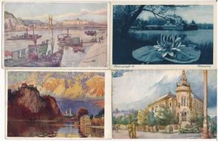 75 db RÉGI képeslap vegyes minőségben: főleg délvidéki (vajdasági, horvát, szlovén) / 75 pre-1945 po...