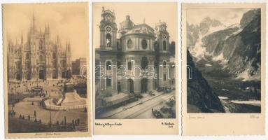 75 db RÉGI képeslap vegyes minőségben: főleg délvidéki (vajdasági, horvát, szlovén) / 75 pre-1945 po...