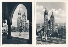 Kraków - 12 modern unused postcards