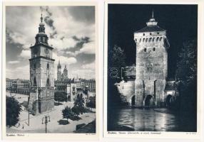 Kraków - 12 modern unused postcards