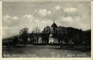1939 Kőrösmező, Yasinia, Yasinya, Jassinja, Jasina (Máramaros); Kostelík / templom / church (EK)