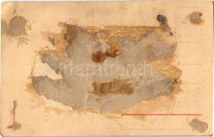 Zombor, Sombor; Szentháromság tér és szobor, üzlet, templom / Holy Trinity square and statue, shop, ...