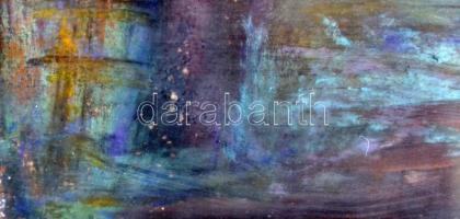 Sztojka László (1910-1971): Kolozsvár környéke. Pasztell, papír, jelzett, paszpartuban, üveg mögött,...