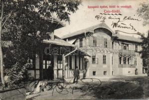 Csízfürdő with bath and restaurant