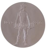 Madarassy Walter (1909-1994) 1976. "II. Rákóczi Ferenc / 1676-1976" Ag emlékérem műanyag t...