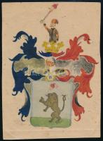 Családi címerrajtok, 2 db