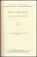 Fél Edit: Kocs 1936-ban. Néprajzi monográfia. Tanya, falu, mezőváros I. köt. Kocs, 1992., Kocs Közsé...