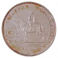 1990. 500Ft Ag "Mátyás király / Beatrix" díszdobozban, kis szennyeződés T:BU Adamo EM113