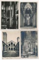 57 db főleg RÉGI képeslap vegyes minőségben: sok külföldi város (sok olasz) / 57 mostly pre-1945 pos...