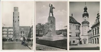 48 db RÉGI holland képeslap: sok Amszterdam / 48 pre-1945 Dutch postcards: mostly Amsterdam