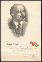 cca 1976 Cegléd, A Néphadsereg kiváló katonájának kiállított oklevél + párt régi harcosának az MSZMP...