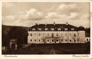 Nógrádverőce Migazzi-kastély (fl)