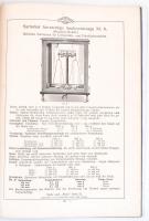 1931 Sartorius-Werke Aktiengesellschaft Göttingen, Waagen und Gewichte katalógus, 54p