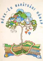 1983-1986 Vegyes plakát tétel, 3 db: 

1983 1983-as naptár, "Előzzük meg a baleseteket",...