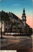 1922 Szolnok, Polgári leányiskola. Szigeti H. udv. fényképész felvétele 1915. Kisné kiadása (EK)