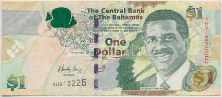 Bahamák 2008. 1$ T:III szép papír  Bahamas 2008. 1 Dollar C:F nice paper Krause#71