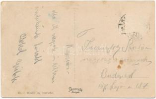 Kaposvár, Hotel Korona szálloda, automobil, rendőr, üzletek (Rb)