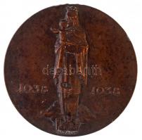 Madarassy Walter (1909-1994) 1938. "Székesfehérvári Szent István" Br emlékérem. "SANC...