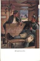 WW I. Red cross, military