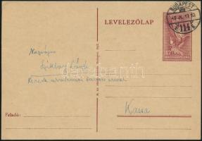 1942 Szekfű Gyula (1883-1955) történész által írt levelezőlap