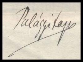 Palágyi Lajos (1866-1933) költő autográf kézirata. Mese az udvari bolondról címmel 5 beírt oldalon, ...