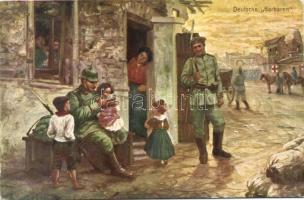 WW I. Red cross military