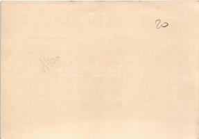 Győr, Ifj. Horváth Sándor cserépkályhás mester reklámlapja. Aradi Vértanúk útja 4. (non PC)