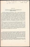 Fodor István: Honfoglaláskori temető Sándorfalván. (Előzetes közlemény.) Különlenyomat. Szeged., 198...