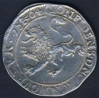 Hollandia/Deventer 1664. "Löwen-Dalder"/Tallér Ag T:3-/4+